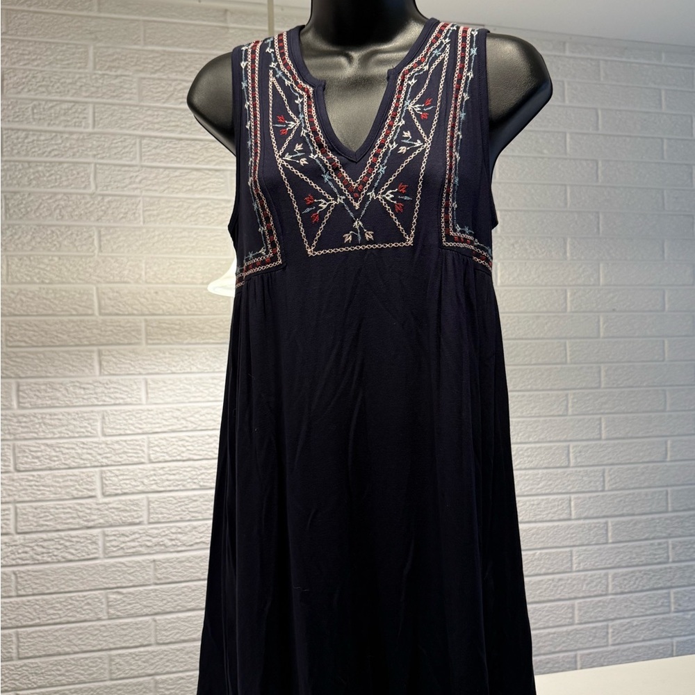 Knox Rose Black and Silver Embellished‎ Maxi Sundress